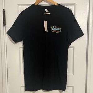 Chicago Handshake (Malört & Old Style) Black Graphic T-Shirt